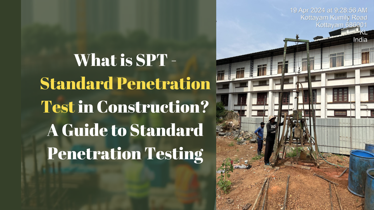 What is SPT-Standard Penetration Test in Construction